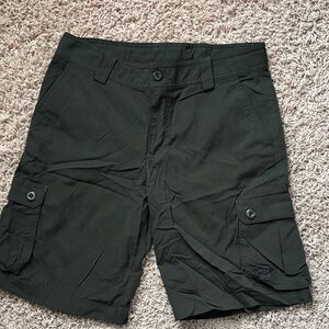 Boy’s Black Cargo Shorts